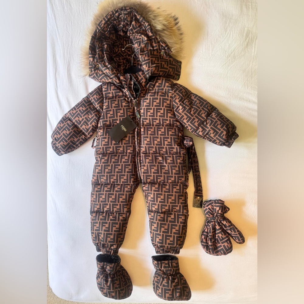 Kids Fendi Snowsuit